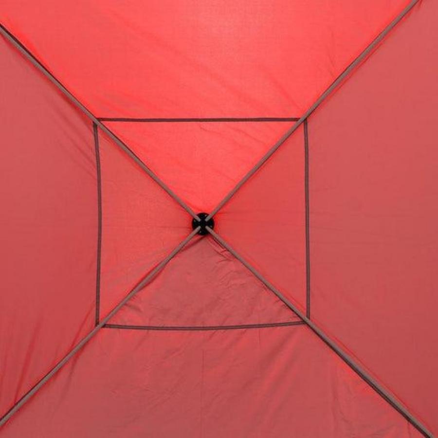 10 Ft. X 10 Ft. Red -Up Straight Leg Canopy With Carrying Bag