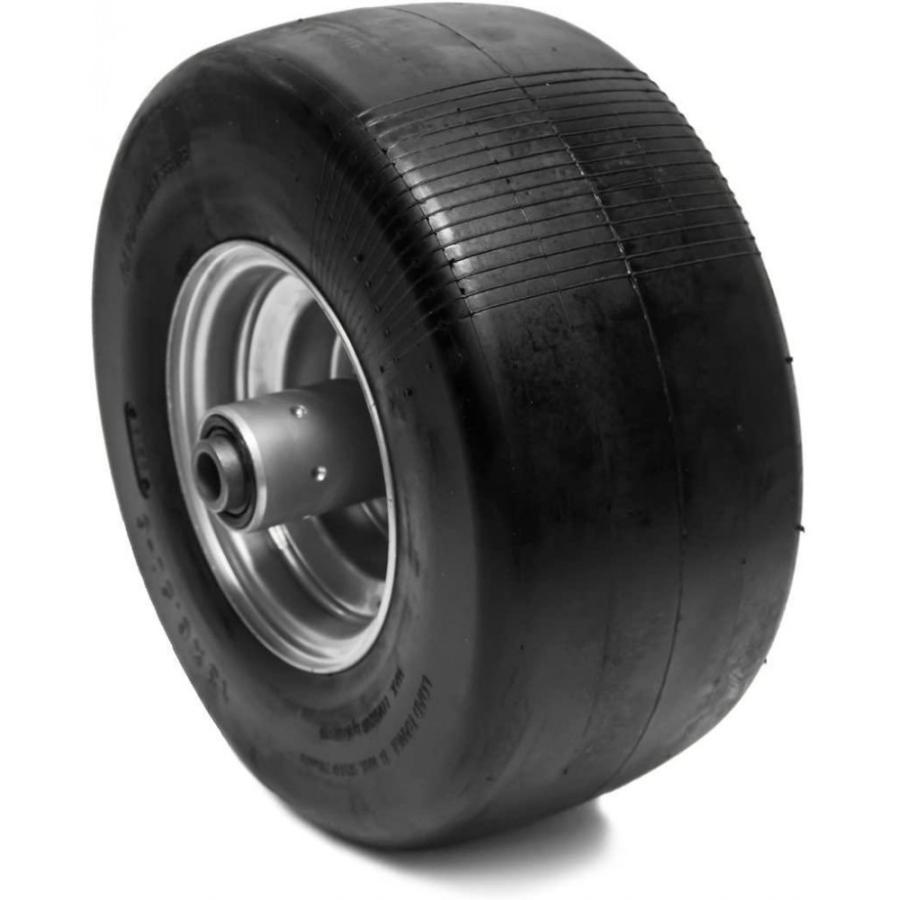 2pk Flat Free Tire Assemblies For Hustler 13×6.50-6 X One Super Z 604898 789537