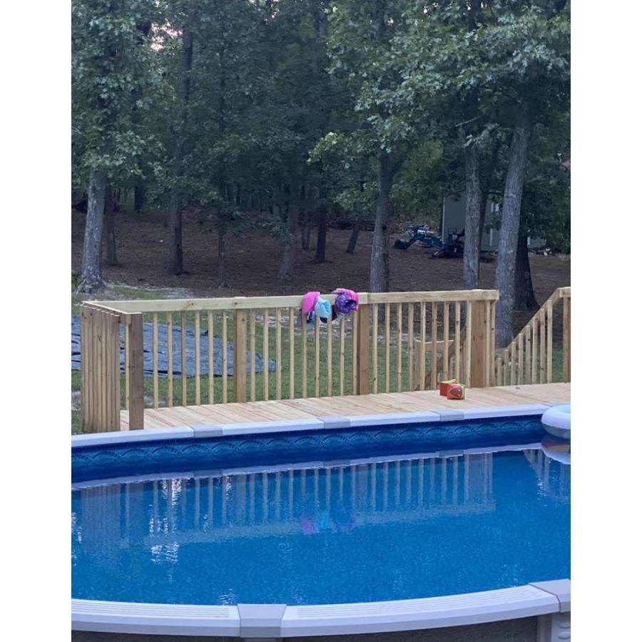 4′ X 8′ Above Ground Pool Deck Kit