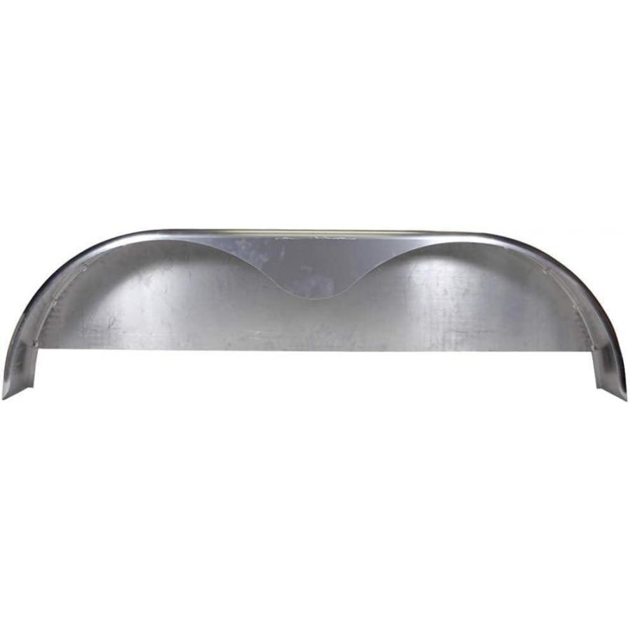 72x10-3/4 Tandem Axle Steel Trailer Fender W/Back Plate Welded In (2-Pack)
