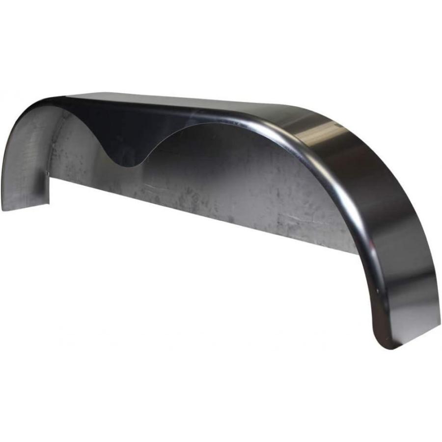 72x10-3/4 Tandem Axle Steel Trailer Fender W/Back Plate Welded In (2-Pack)