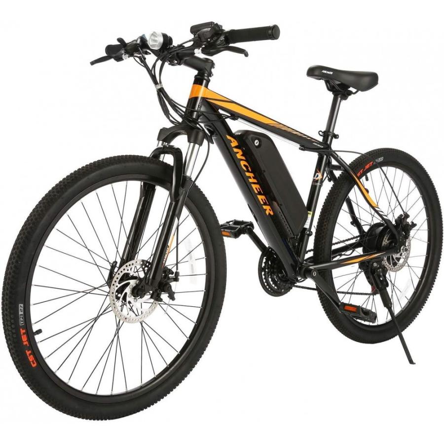 Ancheer Electric Bike Electric Mountain Bike 350w Ebike 26” Electric Bicycle, 20mph Adults Ebike With Removable 7.8/10.4ah Battery, Professional 21 Speed Gears