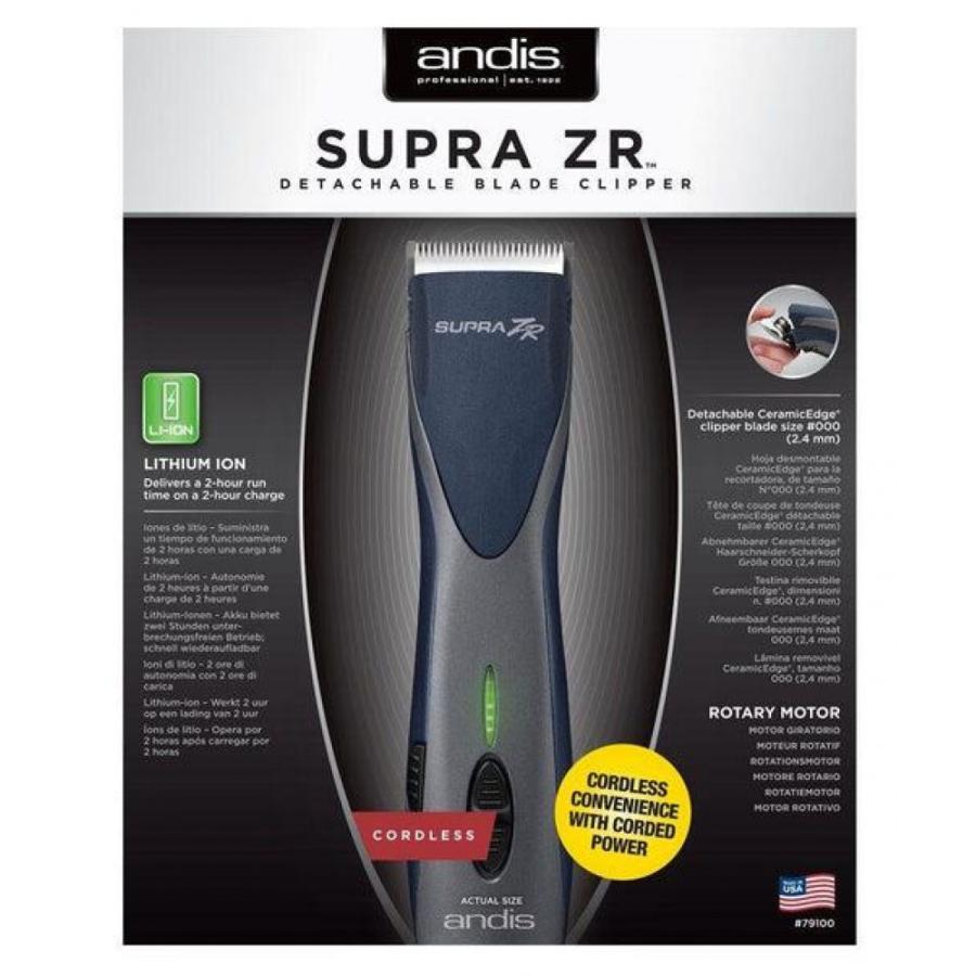 Andis Supra Zr Detachable Blade Cordless Clipper