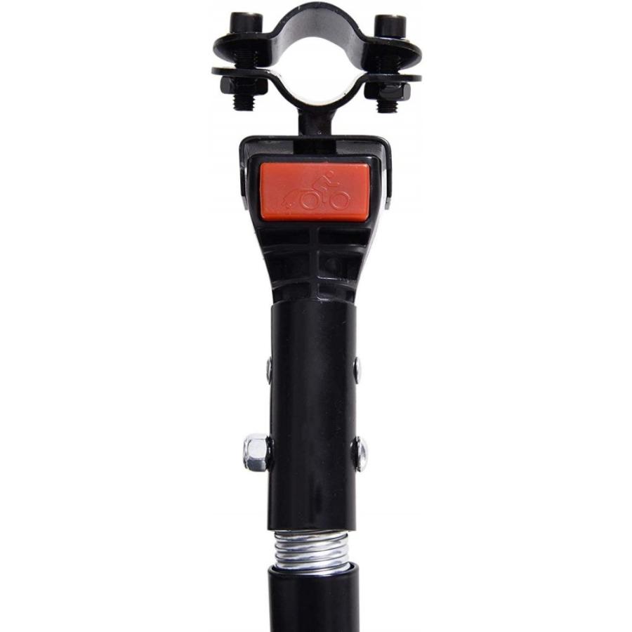 Aosom Foldable Bike Cargo Trailer Cart With Hitch, 80lbs Capacity, 16in Wheels, Black