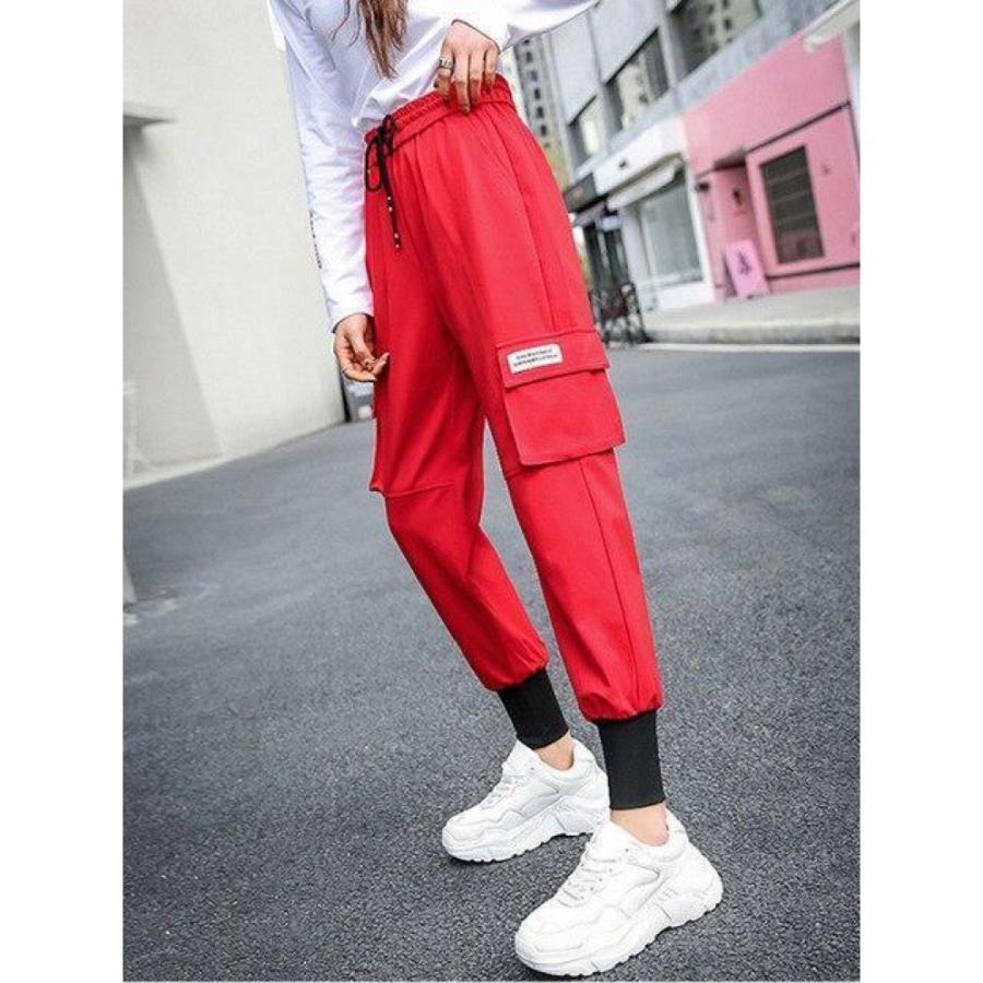 Autumn Hip Hop Cargo Pants Women Streetwear Trousers Women Harajuku Bf Pants For Women High Waist Fashion Women's Pants