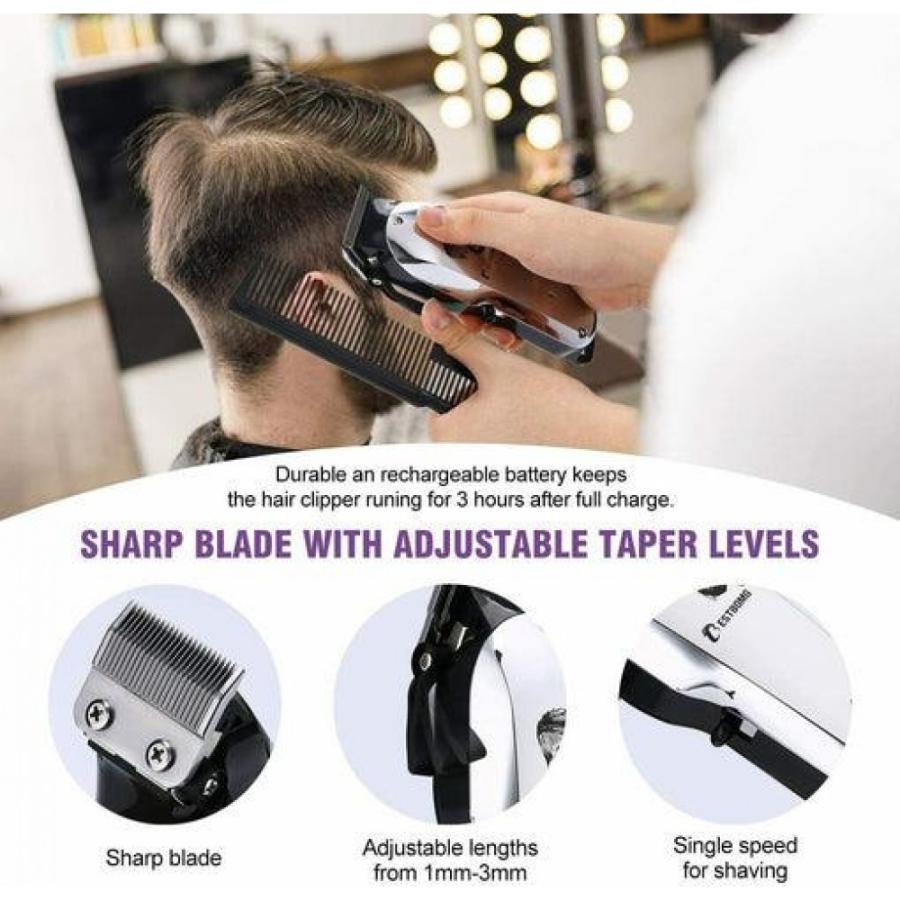 Bestbomg Trimmer Profesional.bater Of Ion Of Lithium Of 2000 Mah 8 Combs