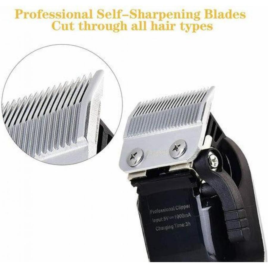Bestbomg Y5 Machine Of Cut Hair Professional Battery Rechargeable 6 Combs Guide