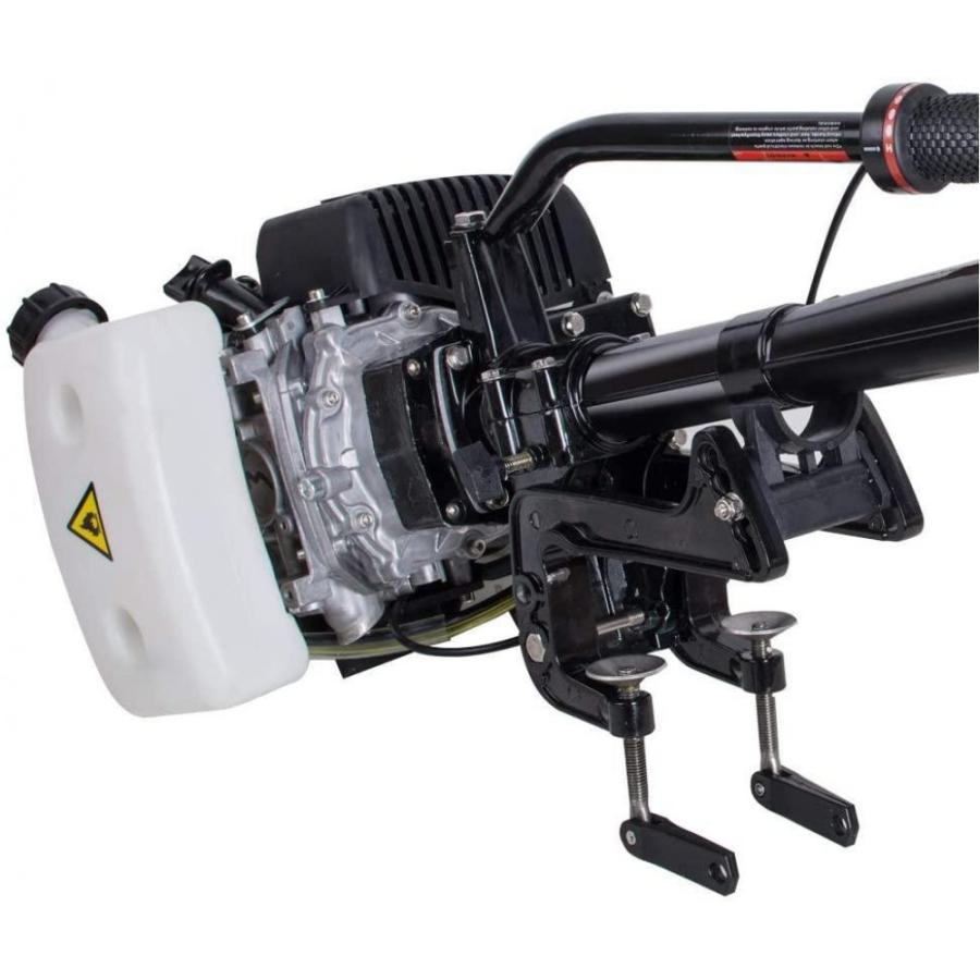 Funchic 4 Stroke 3.6 Hp Outboard Motor 55cc Boat Engine With Air Cooling System For Inflatable Boats, Fishing Boats, Sailboats, And Small Yachts