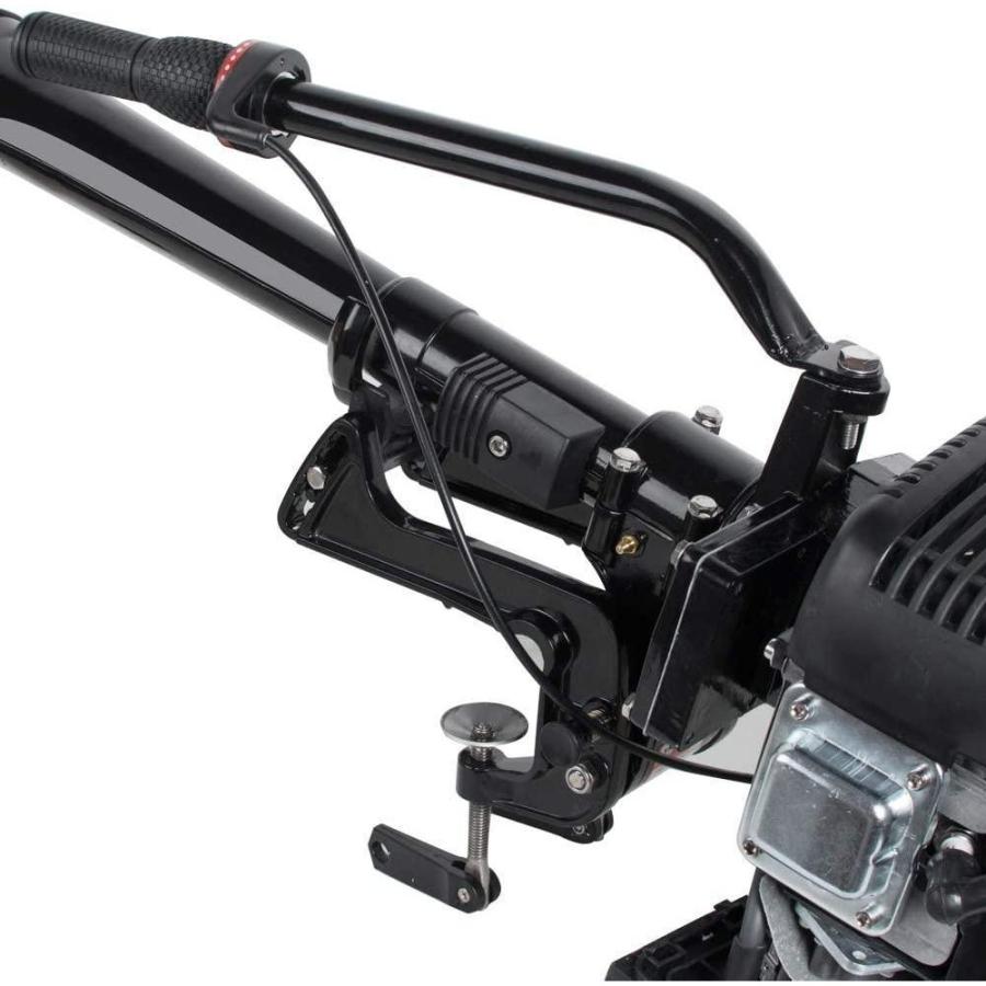 Funchic 4 Stroke 3.6 Hp Outboard Motor 55cc Boat Engine With Air Cooling System For Inflatable Boats, Fishing Boats, Sailboats, And Small Yachts