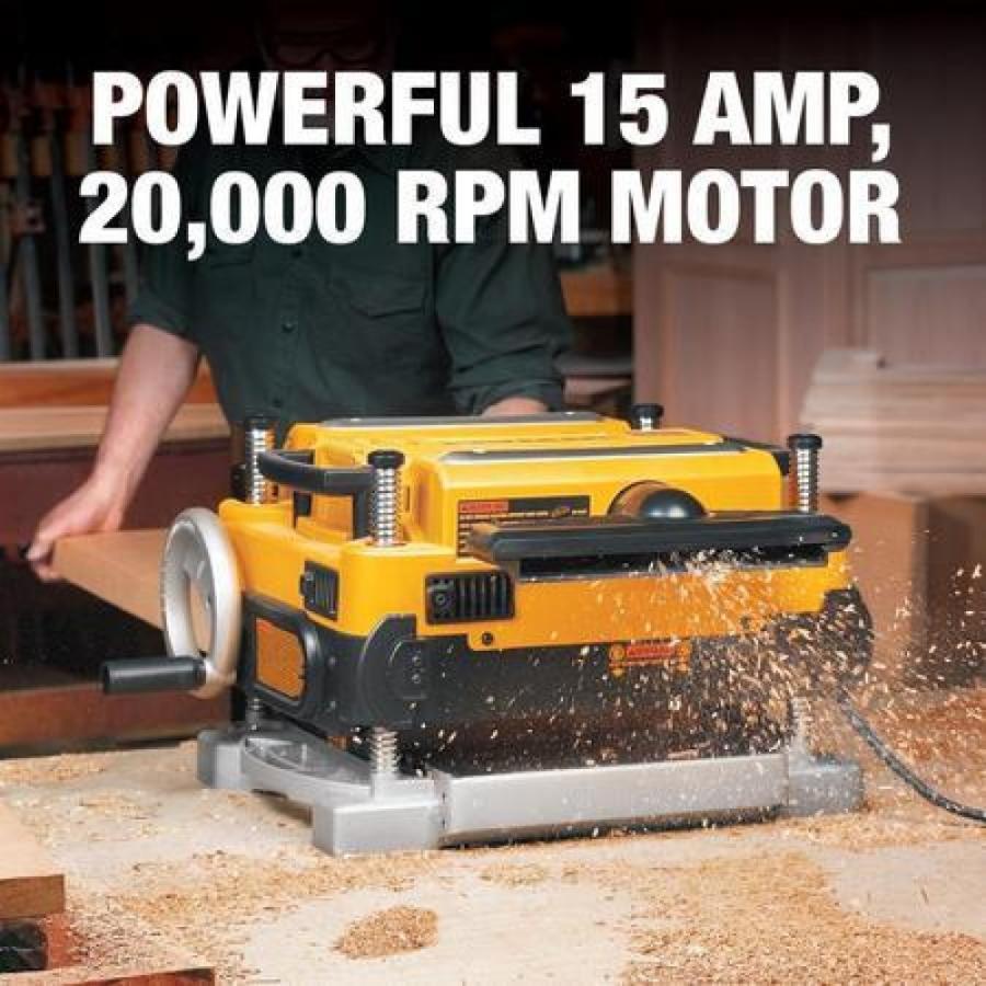Heavy-Duty 13in. Three Knife, Two Speed Thickness Planer (dw735)