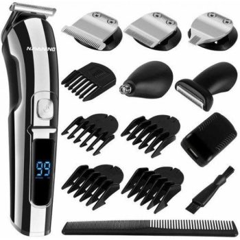 Navanino Trimmer Mens Barber Professional Electric 10 On 1 All The Body