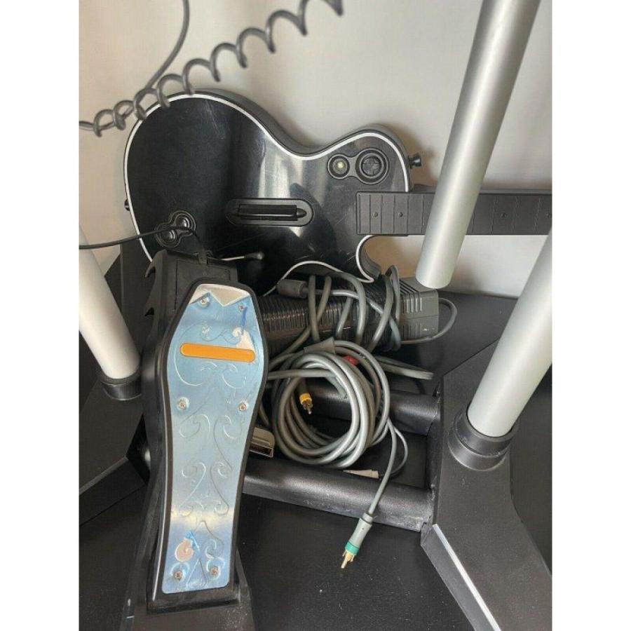 Xbox 360 Guitar Hero Lot Game Controller Drums Console Cords Rock Band 2 3 Tour