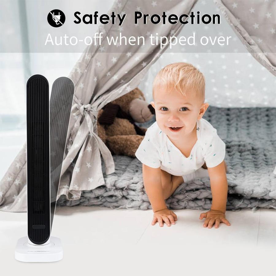 Yipa Portable Space Heater Warmer White Heating Remote Instant Heaters Fan 1500w Whole Room Indoor Bedroom